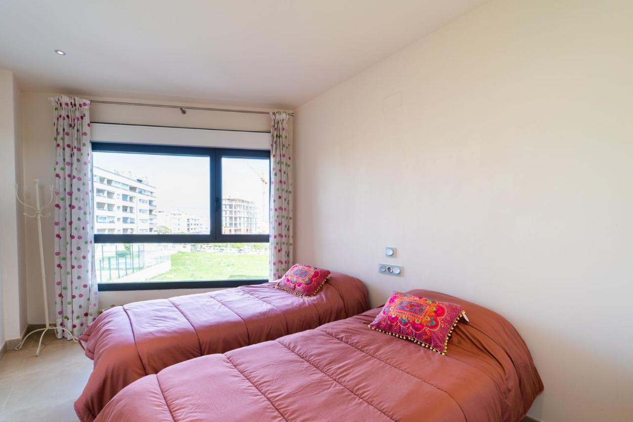 Primera Linea De Mar Con Piscina, Gimnasio Y Parking 2 Hab Y 2 Banos ビリャホヨサ エクステリア 写真