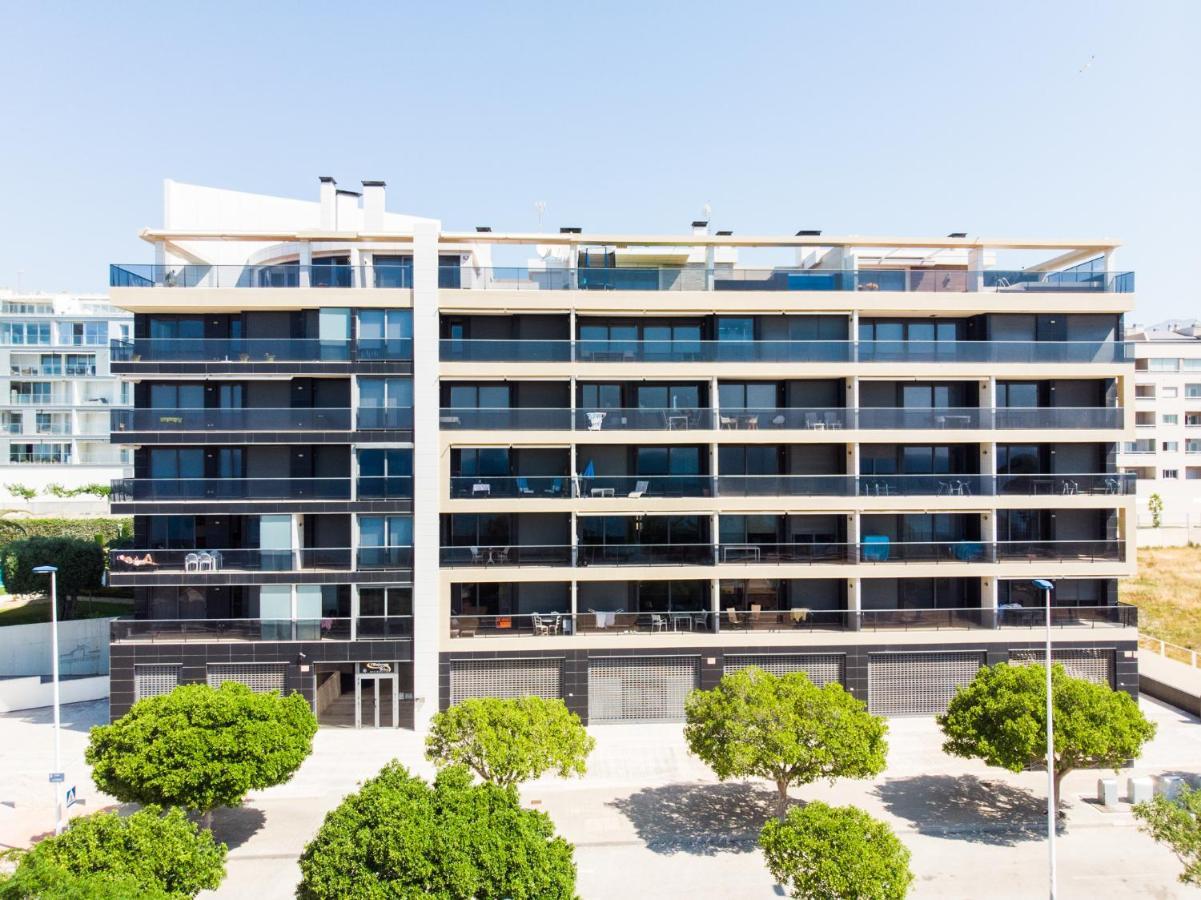 Primera Linea De Mar Con Piscina, Gimnasio Y Parking 2 Hab Y 2 Banos ビリャホヨサ エクステリア 写真